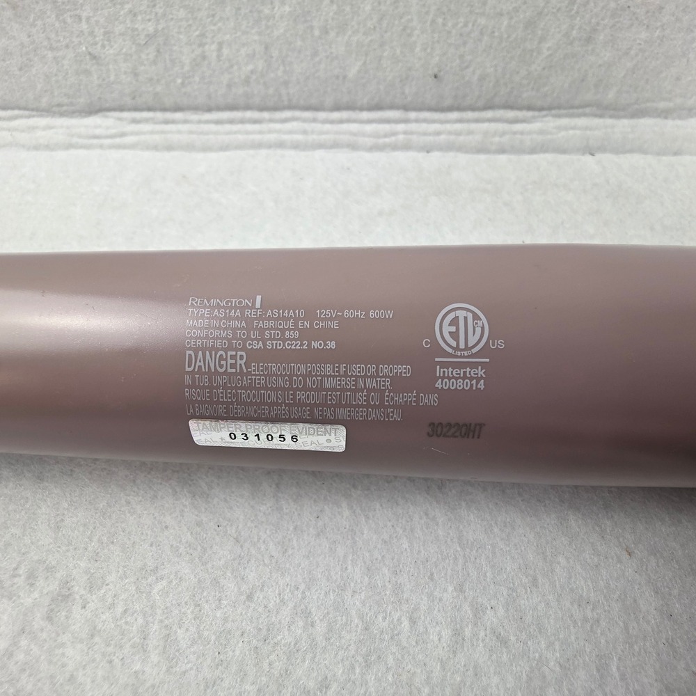 Remington AS14A Hot Air Styler 600W Blowout Brush Mauve Pink Detachable Barrel - Picture 3 of 6